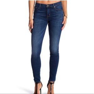 Hudson Natalie Mid Rise Super Skinny Ankle Jeans